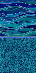 Merlin Aqua Wave Tile 20 Mil Liner